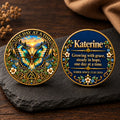 Custom Butterfly Sobriety Coin