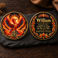 Custom Phoenix Sobriety Coin