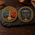 Custom Tree of Life Sobriety Coin